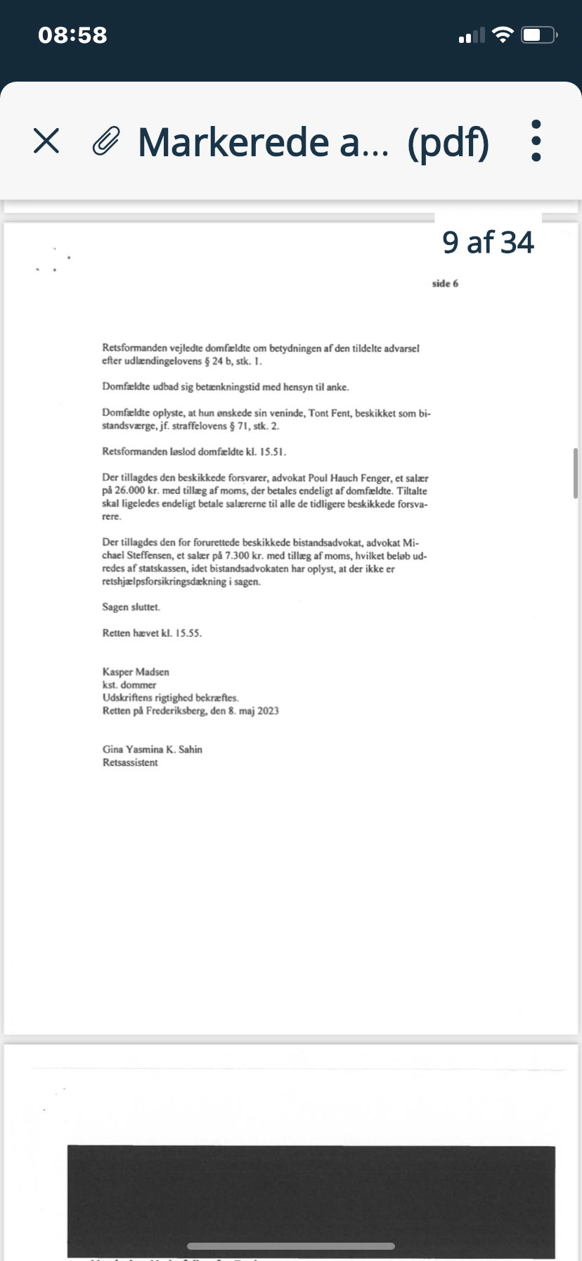 Mental state and child removal screenshot