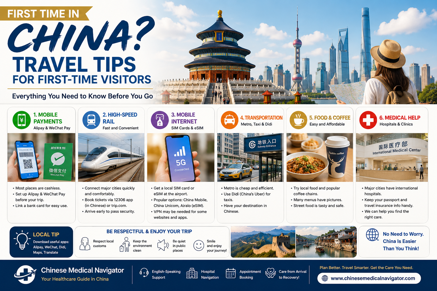 China Travel Tips for First-Time Visitors