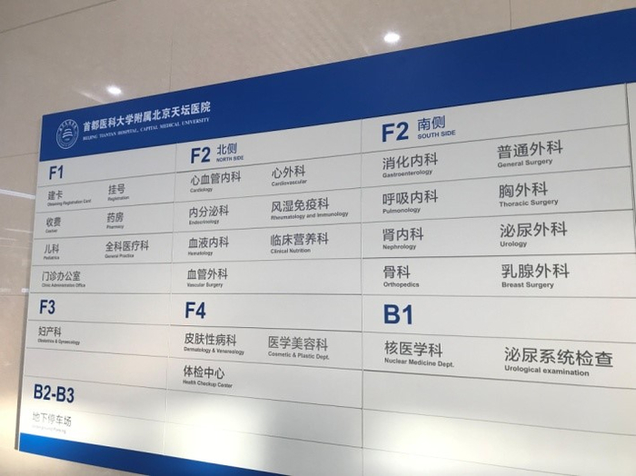 Beijing hospital guide